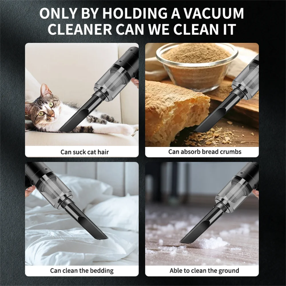 Zovira™ 15,000Pa Cordless Car Vacuum
