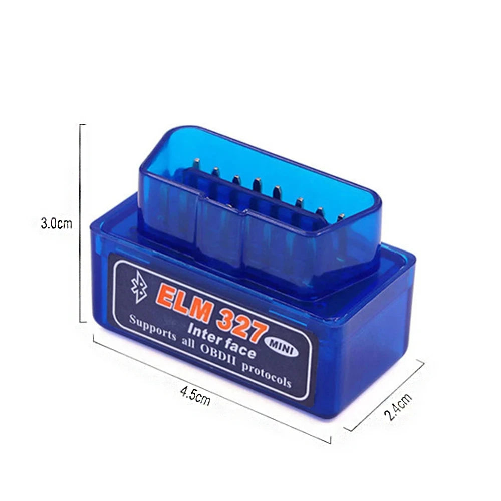 Zovira™ ELM327 V2.1 Bluetooth OBD2 Car Diagnostic Scanner – Check Engine Code Reader for Android