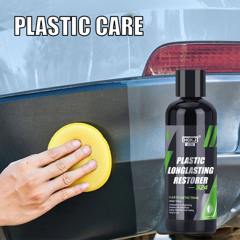 Zovira™ Plastic Trim Restorer – Long-Lasting Car Interior & Exterior Shine
