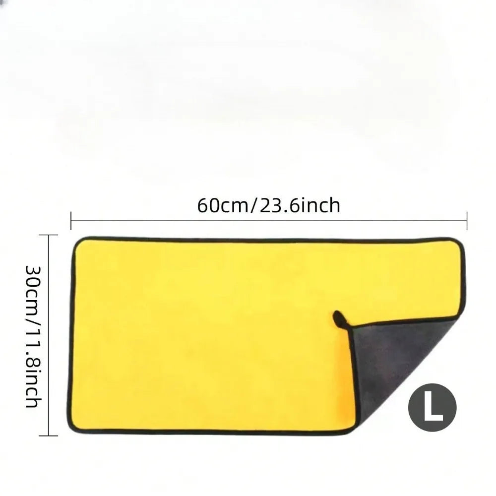 Microfiber Car Cleaning Towels – 30×60cm