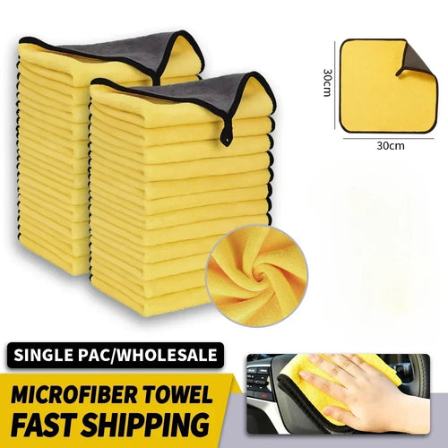 Microfiber Car Cleaning Towels – 30×60cm
