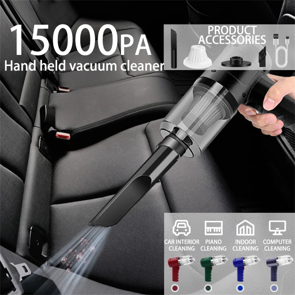 Zovira™ 15,000Pa Cordless Car Vacuum