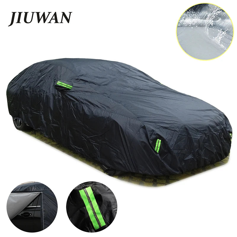 Zovira™ Full Car Cover – Waterproof UV & Weather Protection, Sedan & SUV Sizes