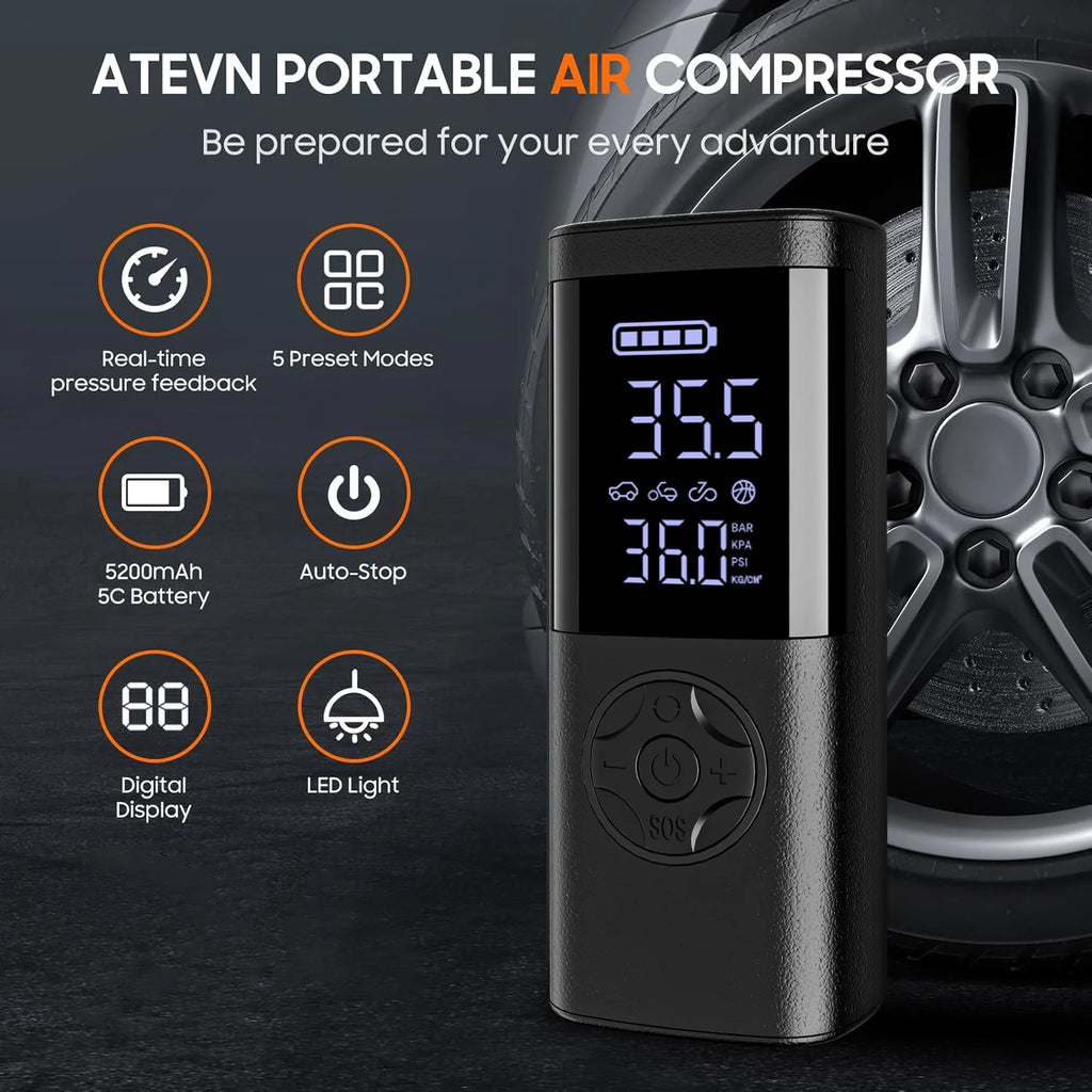 Zovira™ 150 PSI Cordless Tire Inflator