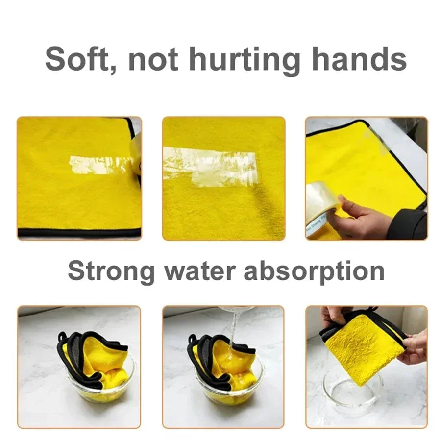 Microfiber Car Cleaning Towels – 30×60cm