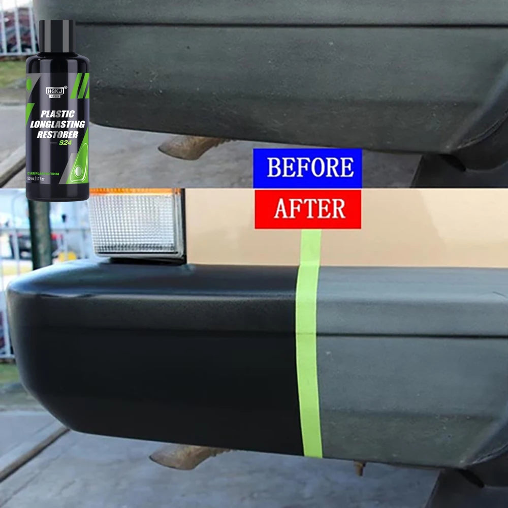 Zovira™ Plastic Trim Restorer – Long-Lasting Car Interior & Exterior Shine