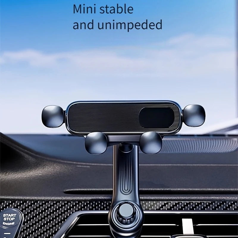 Zovira™ Gravity Car Phone Holder – Foldable 360° Rotating Vent Mount