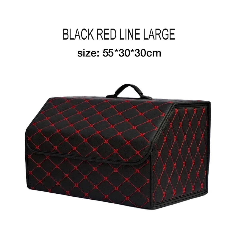 Zovira™ Foldable Car Trunk Organizer – Large-Capacity Storage Box