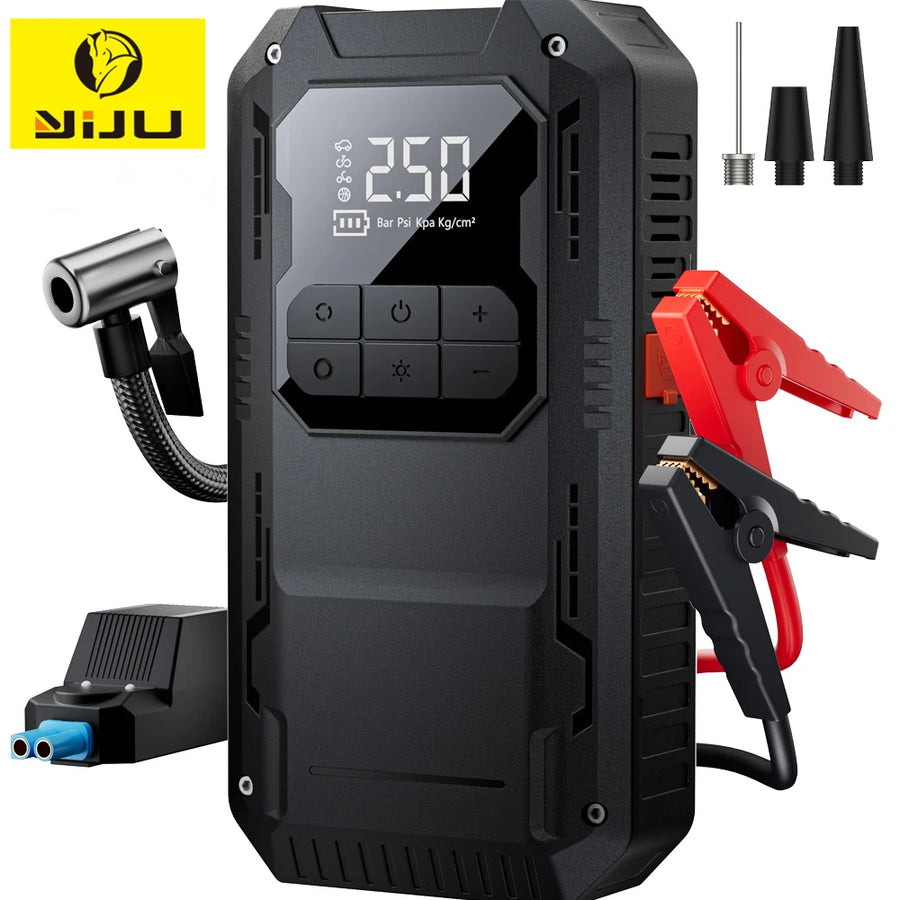 Zovira™ 4-in-1 Jump Starter + 150 PSI Air Compressor
