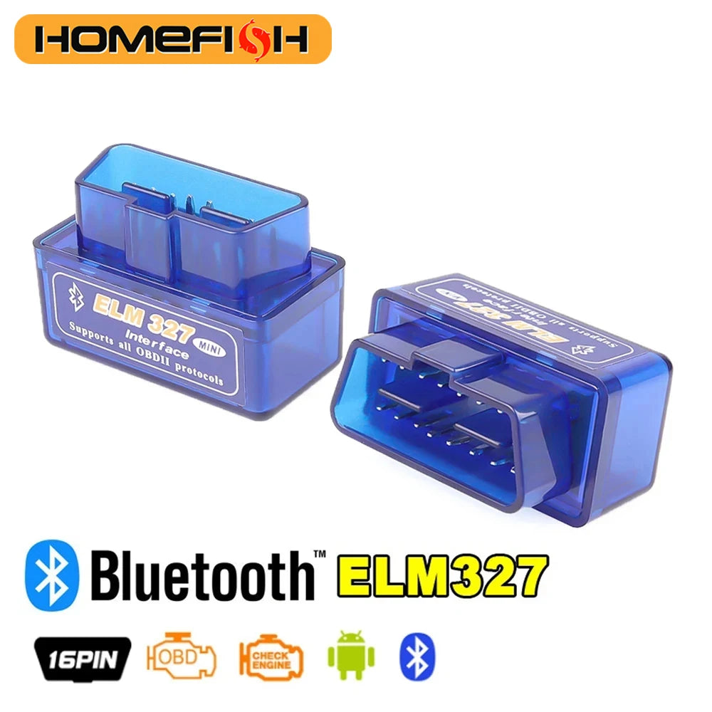 Zovira™ ELM327 V2.1 Bluetooth OBD2 Car Diagnostic Scanner – Check Engine Code Reader for Android