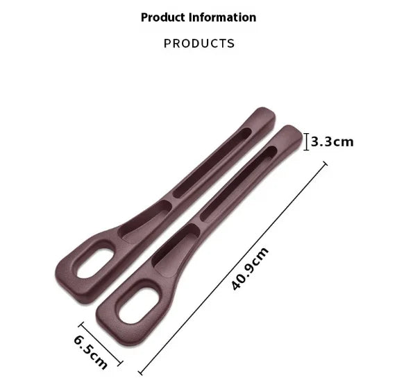 Zovira™ 2-Piece Car Seat Gap Filler Organizer – Universal PU Storage