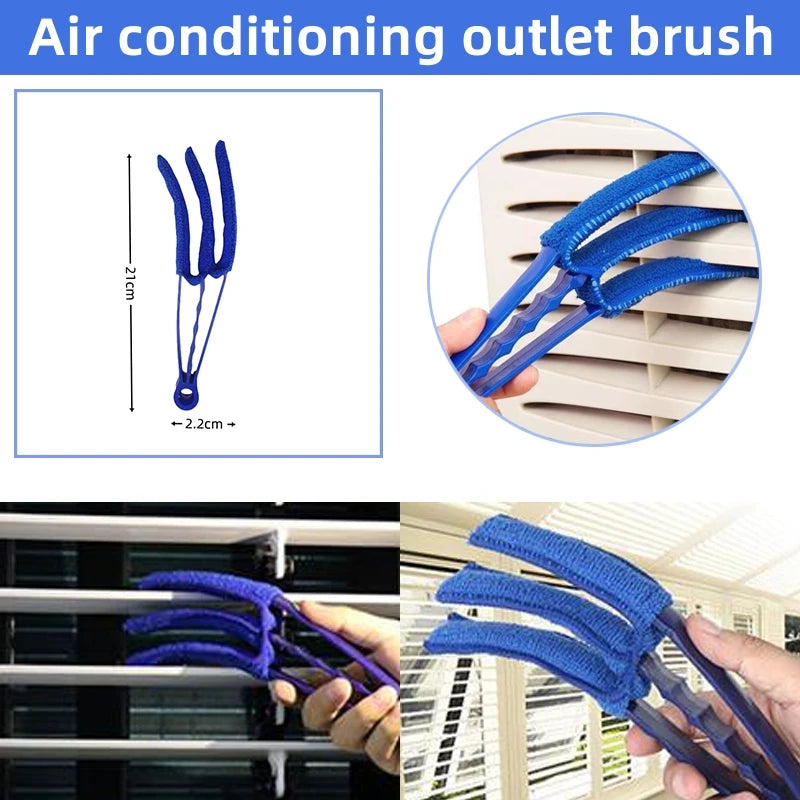 Zovira™ 15-Piece Car Detailing Cleaning Brush Kit – Interior & Vent Cleaning Set