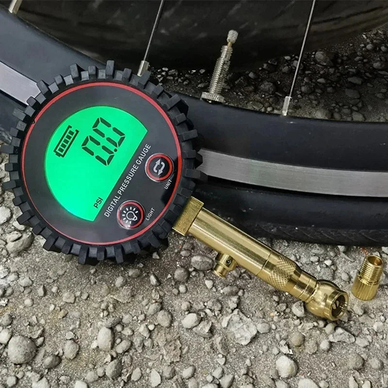 Zovira™ Digital Tire Pressure Gauge – 3–255 PSI Backlit LCD