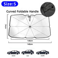 Zovira™ Car Windshield Sunshade Umbrella – Foldable Heat & UV Protection